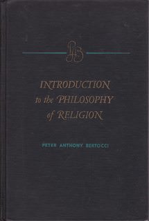Image for Introduction to the Philosophy of Religion