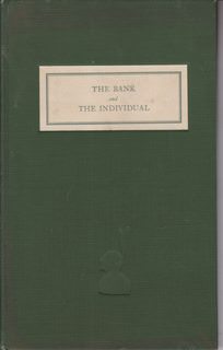 Image for The Bank and the Individual