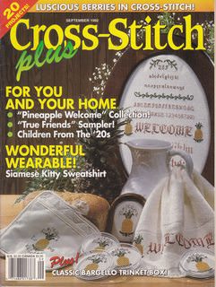 Image for Cross Stitch Plus Magazine September 1992 Vol. 9 No. 5