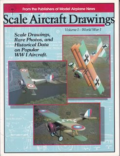 Image for Scale Aircraft Drawings: World War I
