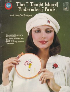 Image for The "I Taught Myself Embroidery" Book with Iron-On Transfers