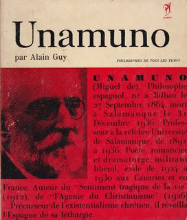 Image for Unamuno : Presentation, Choix de Textes, Bibliographie