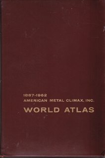 Image for American Metal Climax, Inc. World Atlas