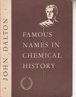 Image for Famous Names In Chemical History: John Dalton